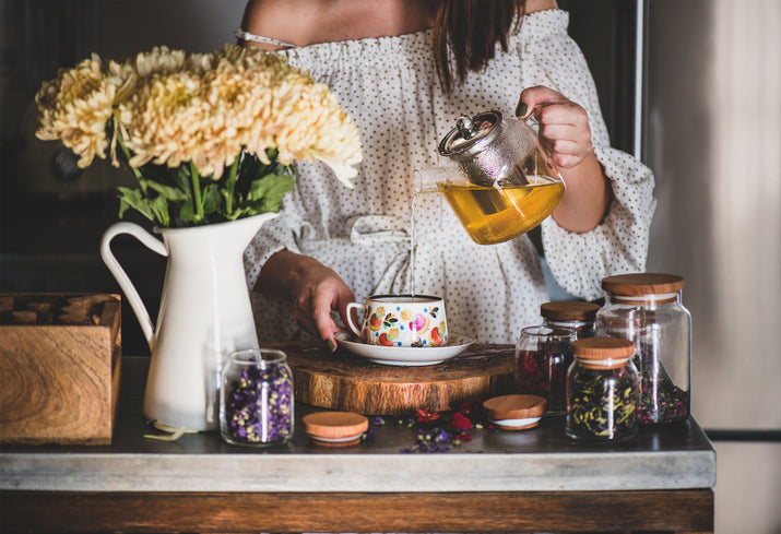 DIY Coffee & Tea Bar - From Under a Palm Tree