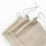Reusable Cotton Tea Bags - Small (5-pack)