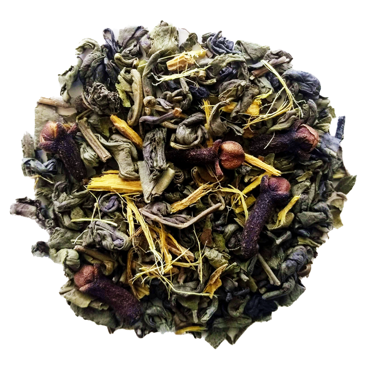 Bangle Tea Bang Bang! - Organic Green Loose Leaf Tea Blend – BlendBee Tea
