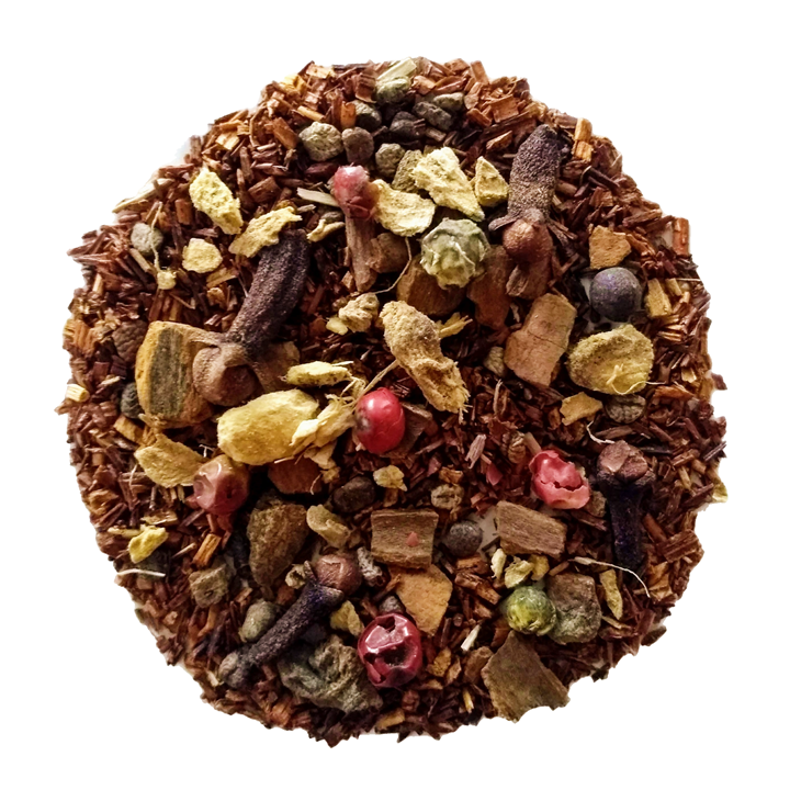 Ruby Chai - Organic Red Tea Chai Blend - Loose Leaf Tea – BlendBee Tea